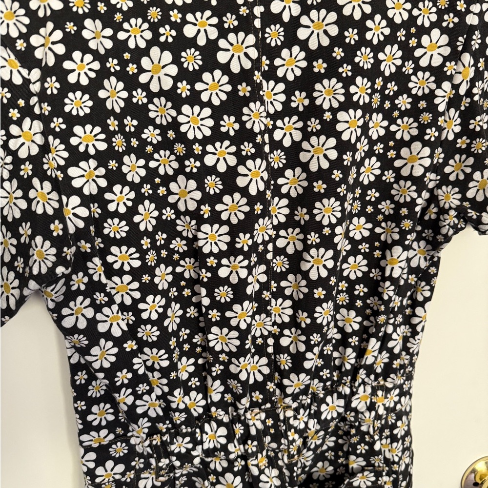 Big Bud Press Black Lazy Daisy Jumpsuit Medium - Picture 5 of 7